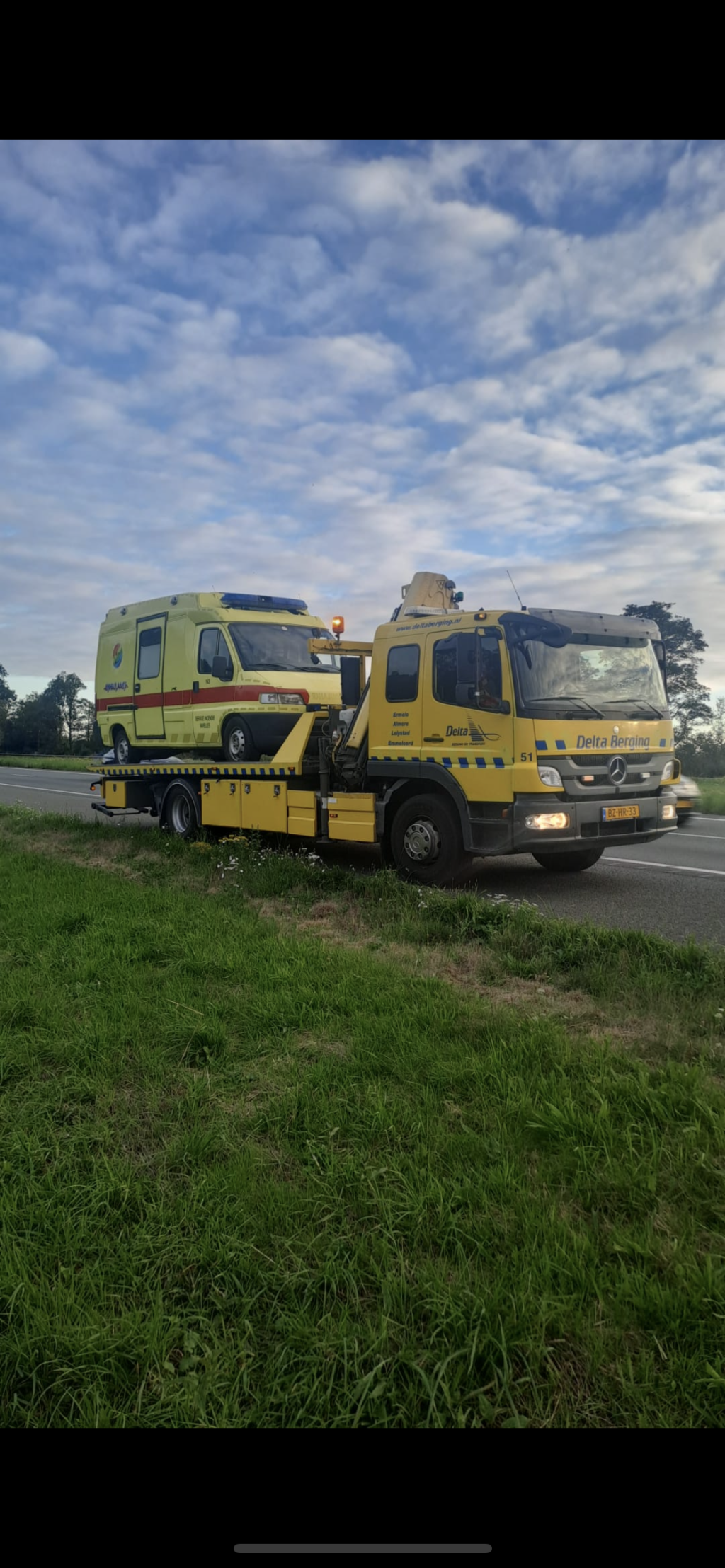 Oude ambulance